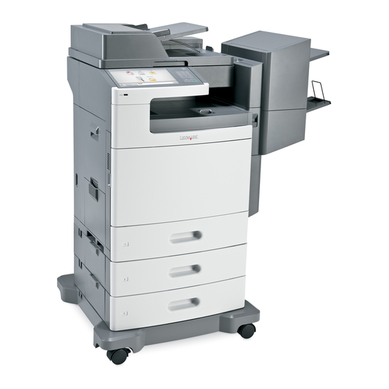 Lexmark X792 FAmily Datasheet