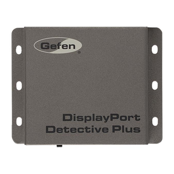 Gefen EXT-DP-EDIDP User Manual