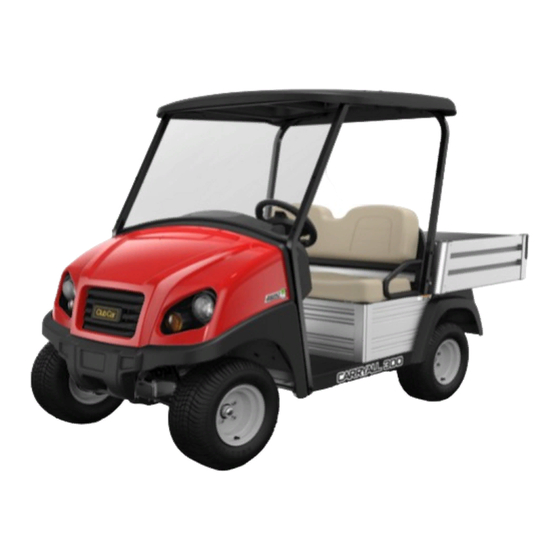 Club Car CARRYALL 300 GASOLINE Operating Manual