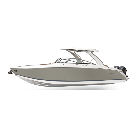 Cobalt Boats OUTBOARDS Series Owner's Manual