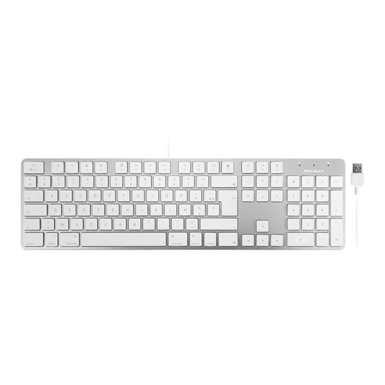 Macally SLIMKEYPRO User Manual