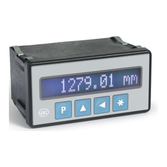 Siko MA502 Quick Start Manual