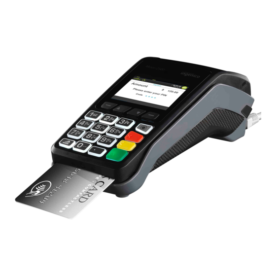 Ingenico Move2500 Payment Terminal Manuals