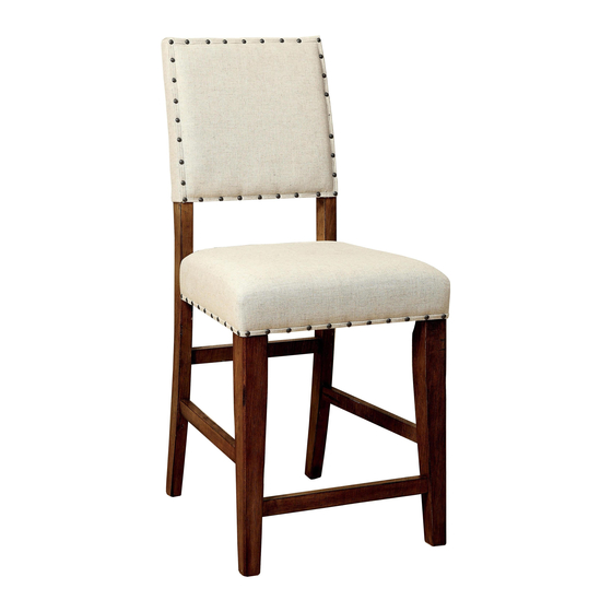 Furniture of America CM3324PC-2PK Assembly Instructions