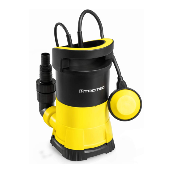 Trotec TWP 9005 E Operating Manual