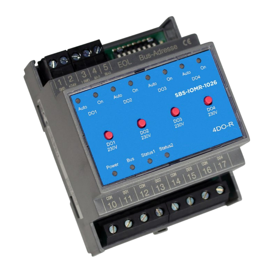 Open OAS-SBS-IOMR-1026 Quick Start Manual