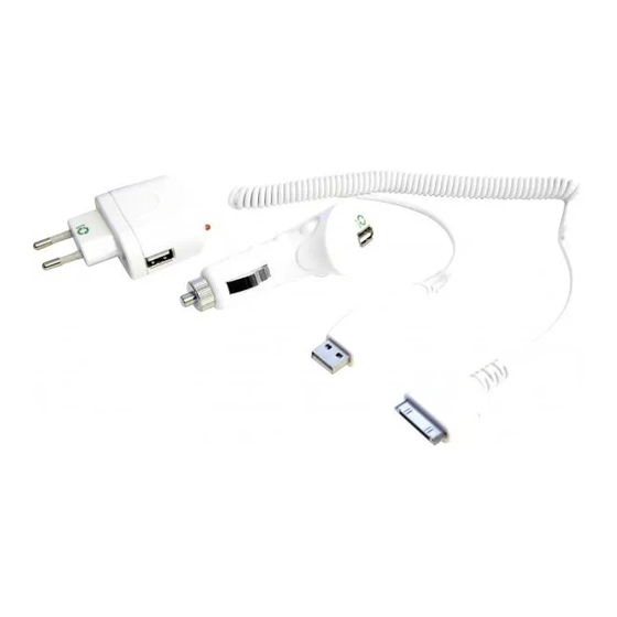 Gembird MP3A-UC-AC3 USB Charger Kit Manuals