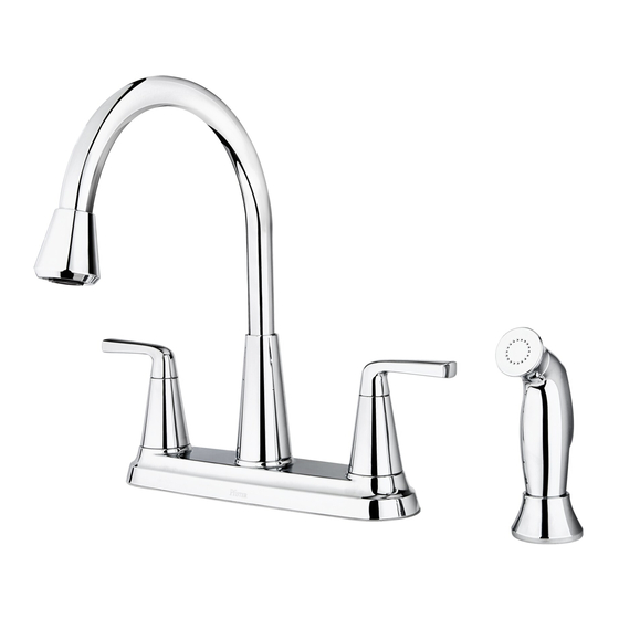 Pfister Allegan F-036-4AGC Quick Installation Manual