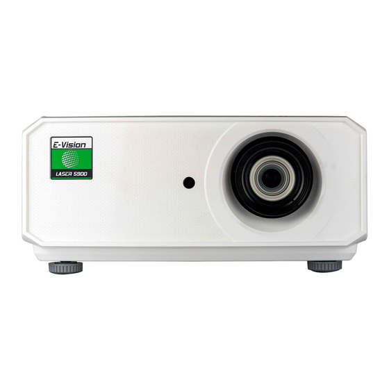 Digital Projection E-Vision Laser 5900 Series Important Information Manual