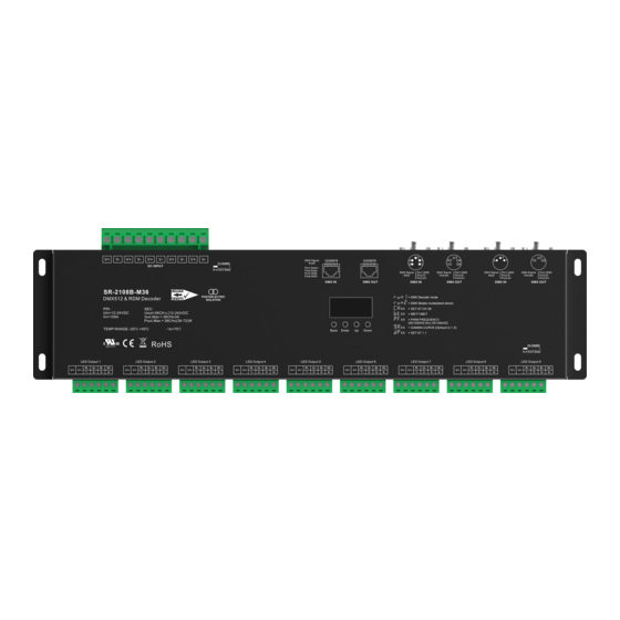 Sunricher SR-2108B-M36 Instructions