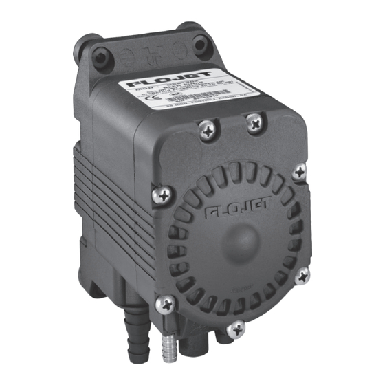 Xylem FLOJET G60 Series Installation And Operation Manual