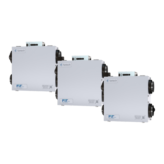 SystemAir fantech FIT 120E-M Installation, Operation And Maintenance Manual