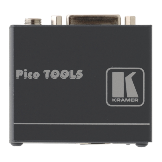 Kramer PT-571 User Manual