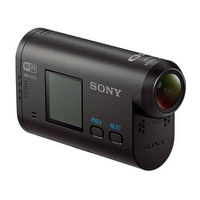 Sony HDR-AS10 Handbook