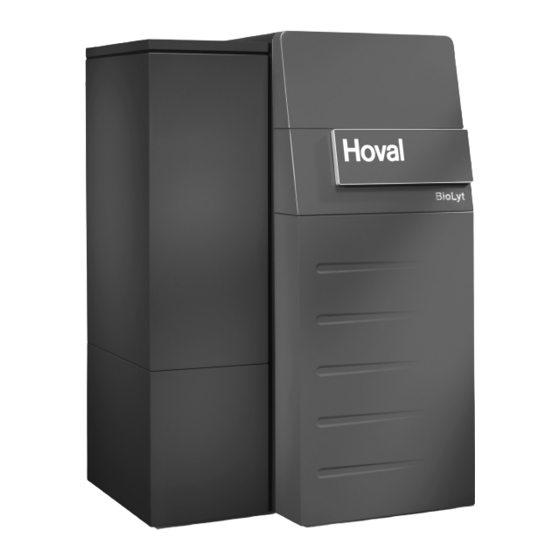 Hoval BioLyt (8-36) Operating Instructions Manual