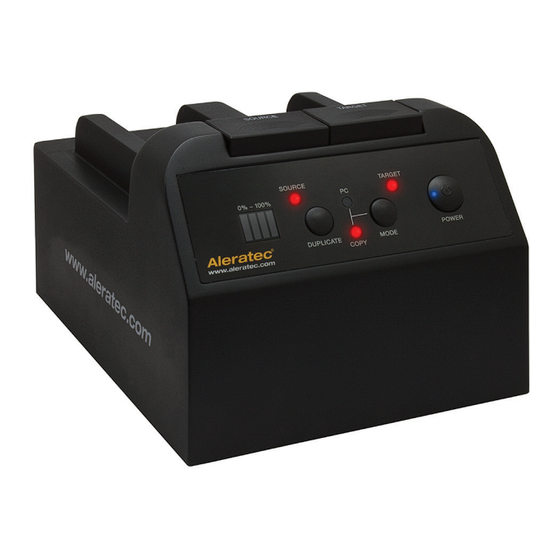 Aleratec 350123 Quick Start Manual