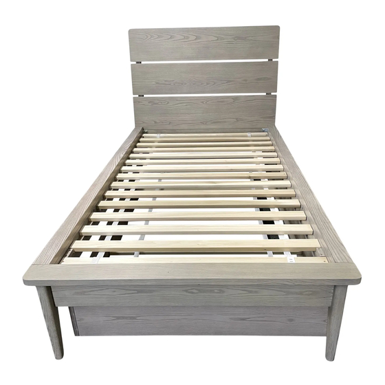 The Land of Nod Wrightwood Toddler Bed Assembly Instructions