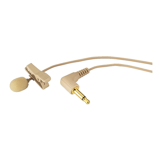 Monacor ECM-500L/SK Instructions