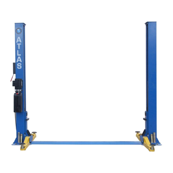 Atlas Equipment BP8000 Manuals