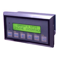 OMRON NT2S-SF122B-E START V1.03 Quick Start Manual
