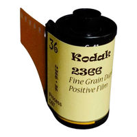 Kodak EASTMAN 2366 Technical Data