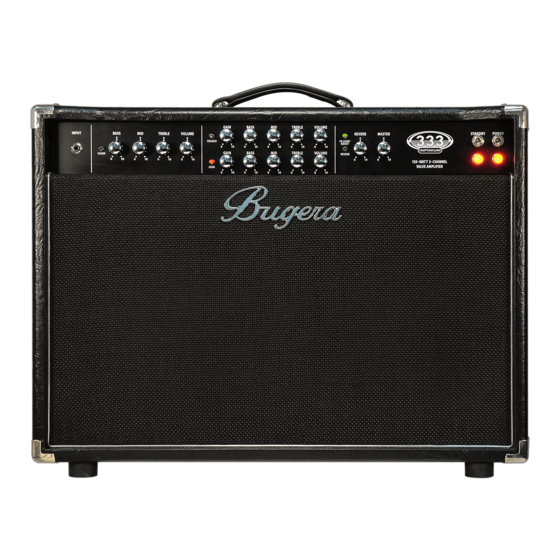 Bugera 333-212 Specifications