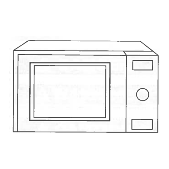 Panasonic NN-SD382S Operating Instructions Manual