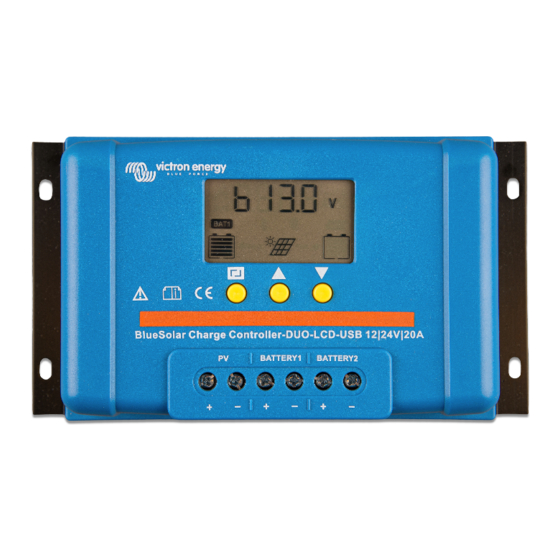 Victron energy BlueSolar DUO 12V Instruction Manual