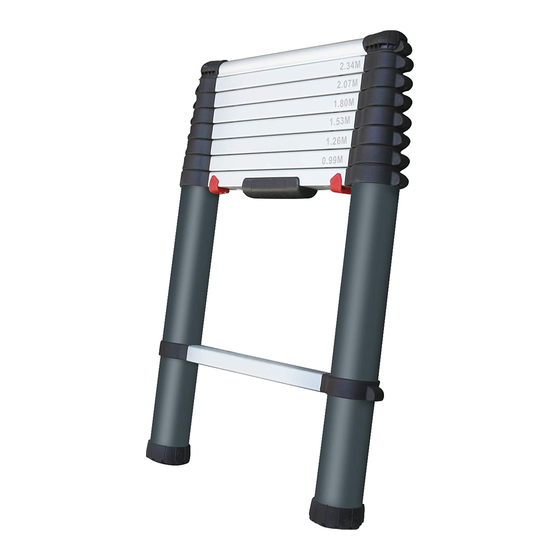 User Manuals: EZ STEP EVO-PROLEAN Telescopic Ladder