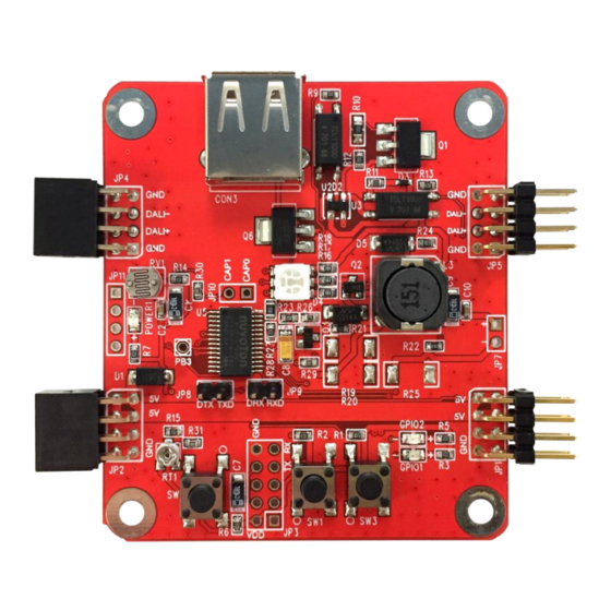 Nuvoton NuMicro DALI 2 SLAVE User Manual