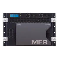 For-A MFR-4100 Quick Setup Manual