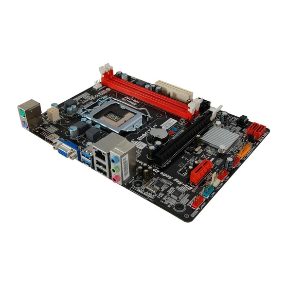 Biostar H81MDC Setup Manual
