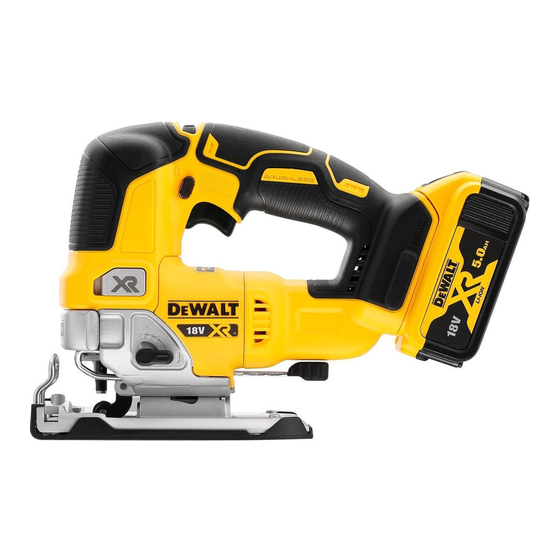 DeWalt XR LI-ION DCS334P2 Manuals