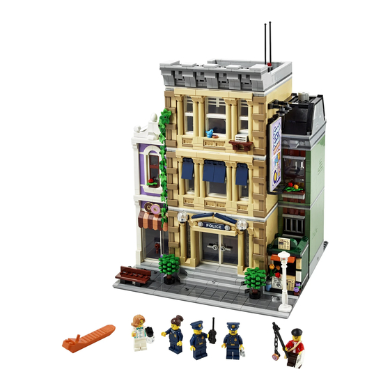 GAME OF BRICKS Police Station 10278 Instruction Manual