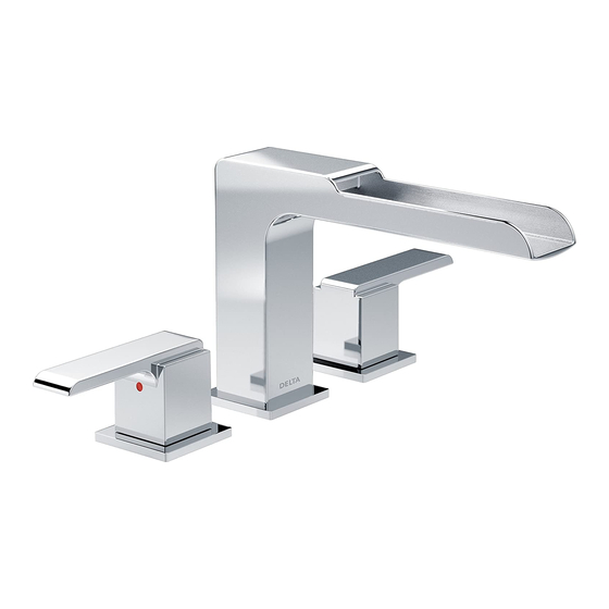 Delta Ara T4767-BL Ara T4767 Ara T2768 Ara T4768 Installation Instructions Manual