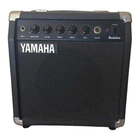 YAMAHA HY-10GII BUDOKAN SPECIFICATIONS Pdf Download | ManualsLib