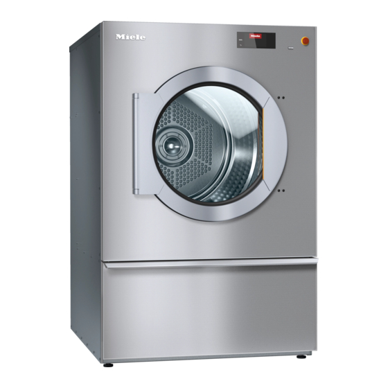 Miele PDR 914 Operating And Installation Instructions