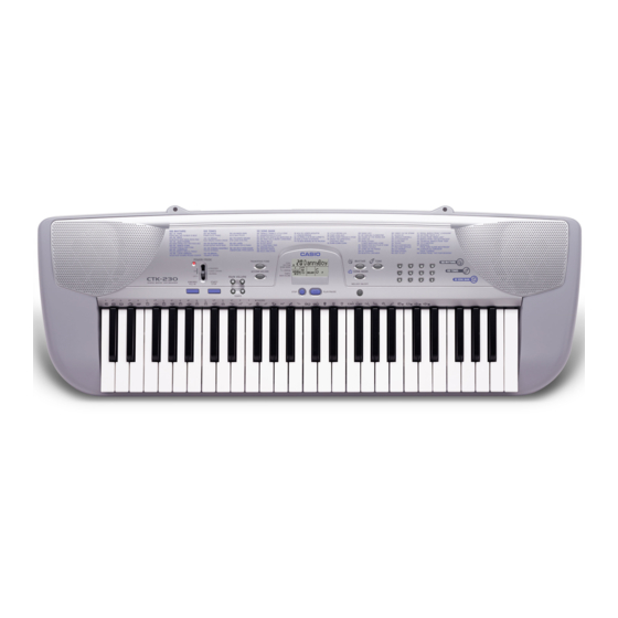 CASIO CTK-2300 Teclado Organo Electrónico 5/8 - La Fusa Instrumentos  Musicales