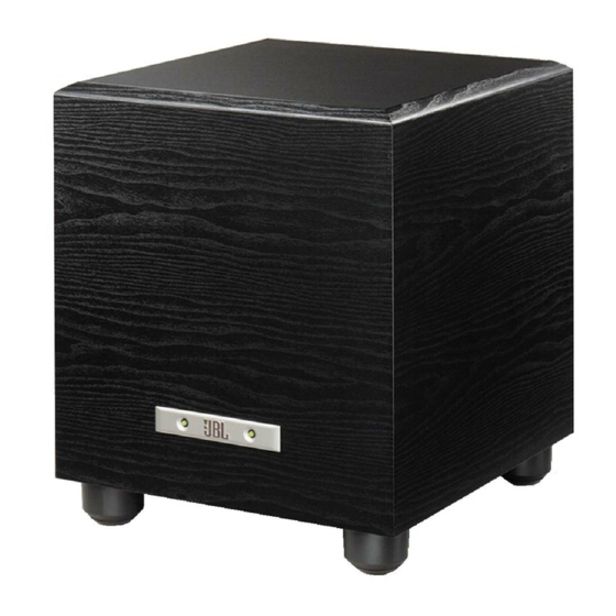 JBL PowerBass PB12 Service Manual