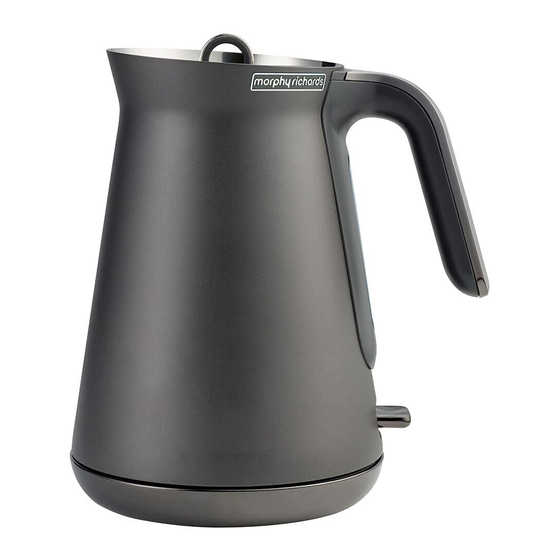 MORPHY RICHARDS ASPECT INSTRUCTIONS MANUAL Pdf Download ManualsLib