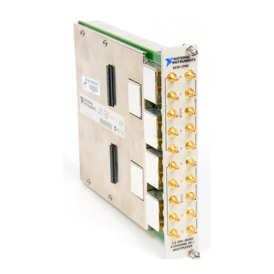 National Instruments SCXI-1190/1191 User Manual