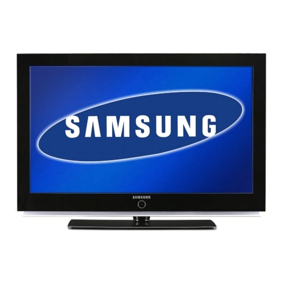 Samsung LE40F7 Owners Instrucitons