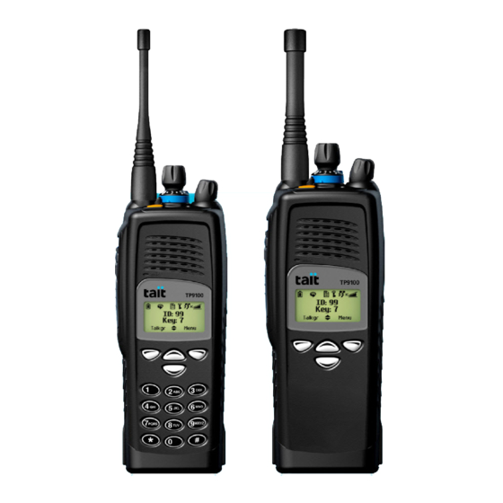 Tait TP9100 User Manual