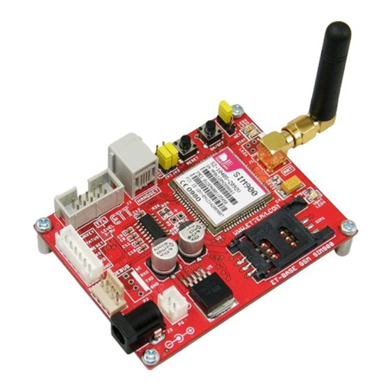 ETT ET-BASE GSM SIM900 Module Manuals