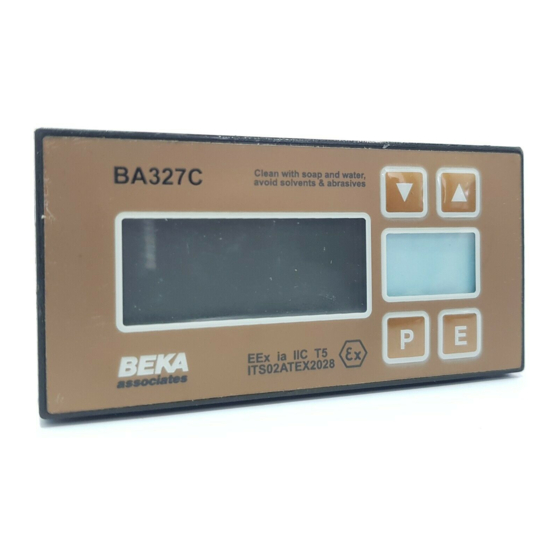 BEKA BA327C Manual