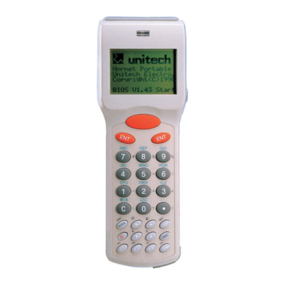 Unitech PT600 Handheld Mobile Computer Manuals