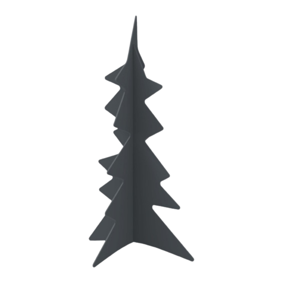 Loll Designs MODERN TREE 4-FOOT Assembly Instructions