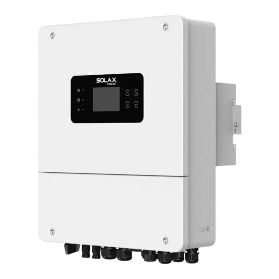 SolaX Power X1-HYB-LV Installation Manual