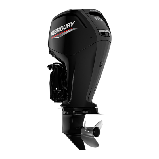 Mercury optimax 115 Installation Manual