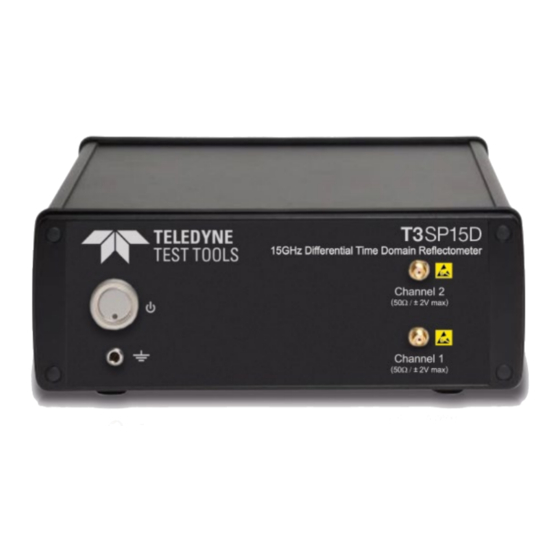 Teledyne T3SP Series Manuals